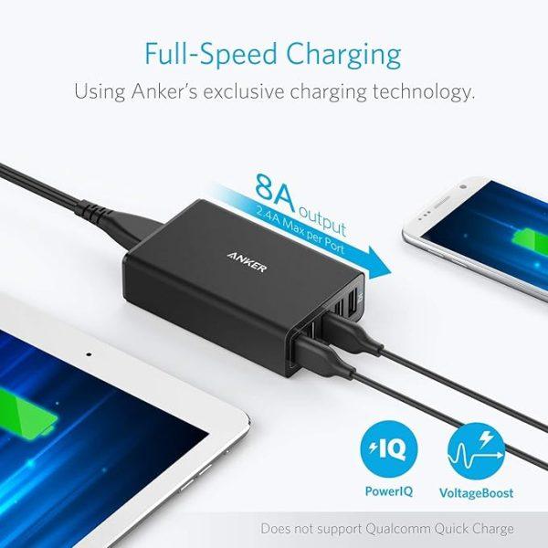 Anker PowerPort 5 40W 8A - imagine 2