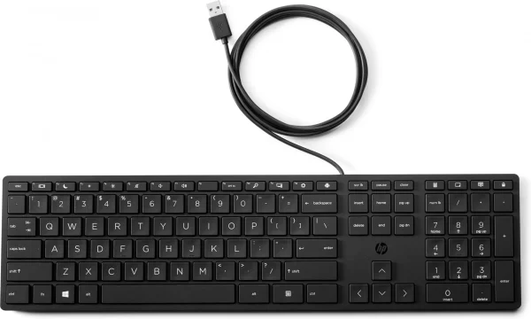 Tastatura cu fir HP 320k Slim - imagine 2