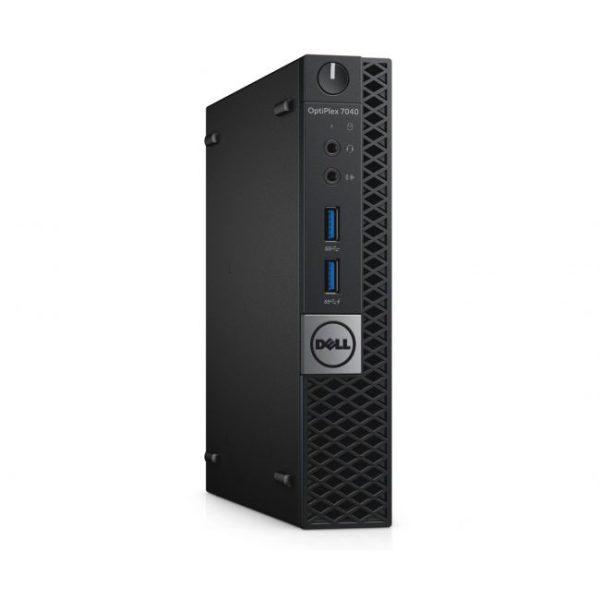 Calculator Refurbished DELL OptiPlex 7040 MICRO, Procesor Intel Core i3-6100t 3.20 GHz, 8GB RAM DDR4, 256GB SSD, Windows 10 OEM