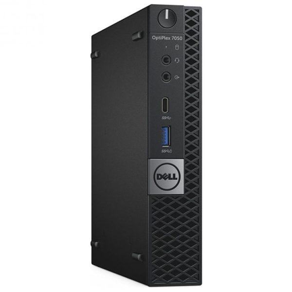 Calculator Refurbished DELL OptiPlex 7050 MICRO, Procesor Intel Core i3-7100t 3.40GHz, 8GB RAM DDR4, 256GB SSD, Windows 10 OEM