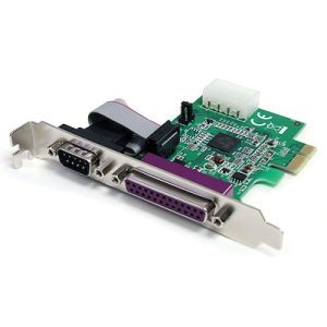 Card combo nativ PCI Express 1S1P cu port paralel și serial cu UART 16950