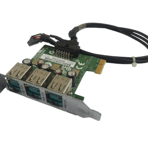 Card cu 3 porturi USB de 12V, profil redus, HP 640269-001 638945-001 pentru rp5800 rp5810