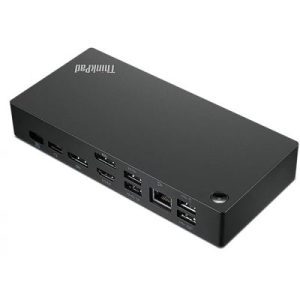 Docking Station Lenovo ThinkPad USB-C Dock Gen2 40AS, Alimentator Inclus