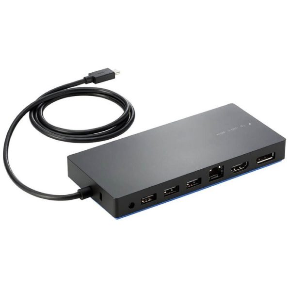 Docking Station USB-C HP Elite TPA-B01, HDMI, DisplayPort, Alimentator Inclus