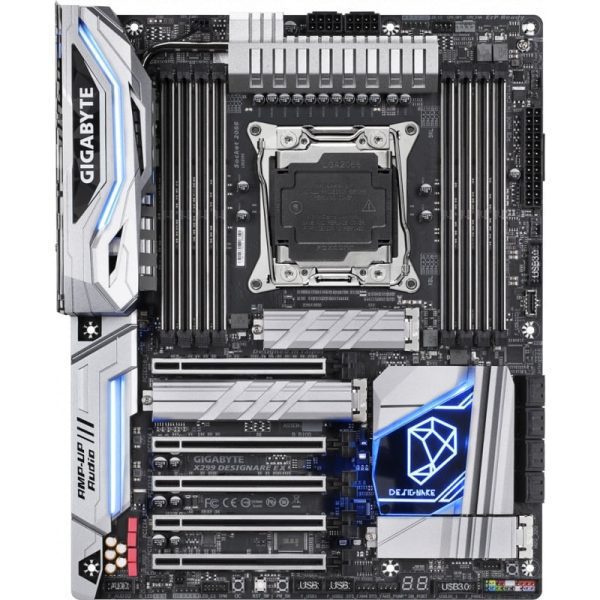 Kit placa de baza X299 DESIGNARE EX, ATX, X299, DDR4, LGA 2066, bulk, refurbished