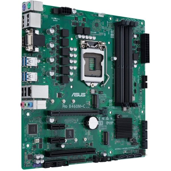 Placa de baza ASUS Pro B460M-C, LGA 1200, bulk, refurbished