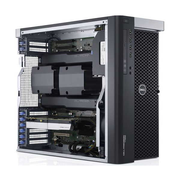 Workstation DELL Precision T7600 2x Intel Xeon 8-Cores E5-2687w v1 3.80 GHz, 128 GB DDR3 ECC, 512 GB SSD + 2 TB HDD, Placa Video nVidia Quadro K5000
