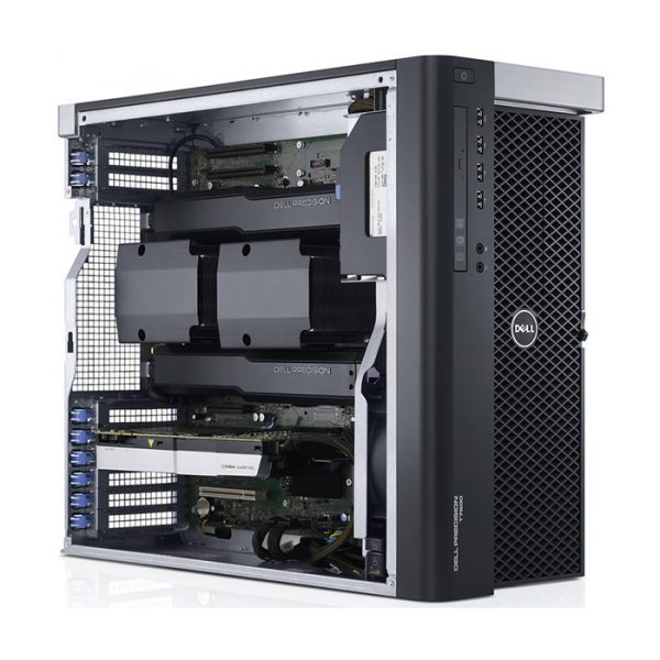Workstation DELL Precision T7610 2x Intel Xeon 10-Cores E5-2660v2 3.00 GHz, 64 GB DDR3 ECC, 1 TB SSD, Placa Video nVidia Quadro K5000
