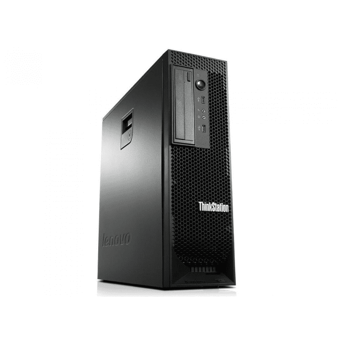 Workstation LENOVO ThinkStation C30, Intel Xeon 4-Cores E5-1620v2 3.90 GHz, 16 GB DDR3, 128 GB SSD + 500 GB HDD, Placa Video nVidia Quadro K2000