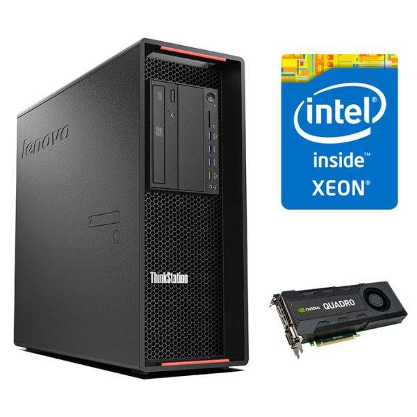 Workstation LENOVO ThinkStation P500 Intel Xeon 6-Cores E5-2603v3 1.60 GHz, 48 GB DDR4 ECC, 512 GB SSD + 3TB HDD, Placa Video nVidia Quadro K5200