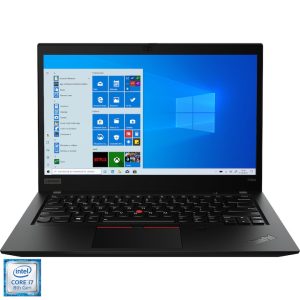 Laptop Refurbished Lenovo T490s 14 inch, Intel Core i5-8250u 3.40GHz Generatia a 8-a, 16GB DDR4, 256 GB SSD, Windows 10 OEM, GARANTIE 3 ANI