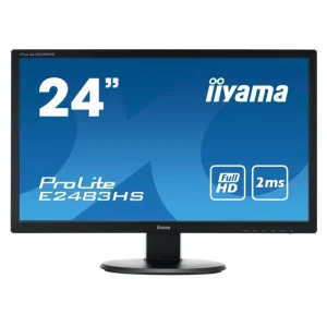 Monitor Refurbished LED, IIYAMA ProLite E2483HS-B1, 24 inch, Rezolutie Full HD, Stare Buna