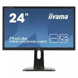 Monitor Refurbished LED, IIYAMA ProLite XB2483HSU-B3, 24 inch, Rezolutie Full HD, Stare Acceptabila